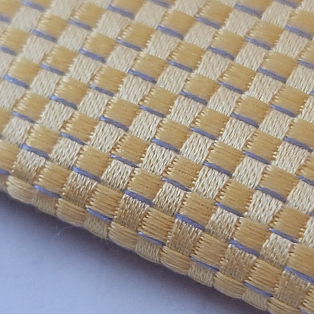 Michael Kors Silk Neck Tie Geometric Gold Yellow Blue Wedding Preppy